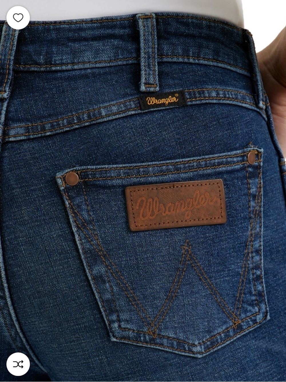 WRANGLER RETRO BAILEY HIGH RISE TROUSER JEAN - Picture 9 of 13